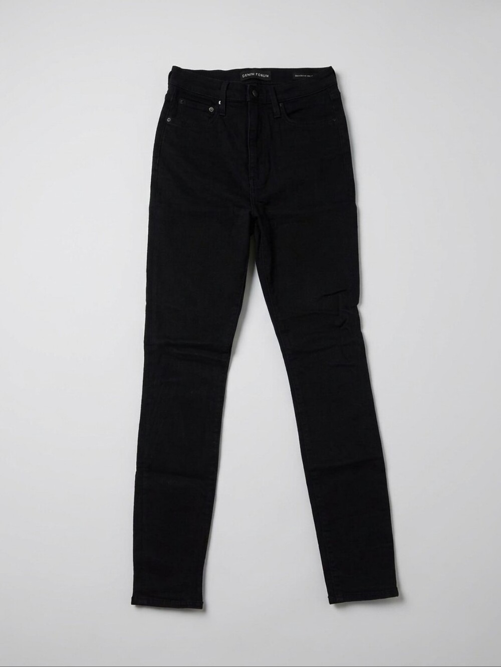 Aritzia Denim Forum Lola High-Rise Skinny Jeans - Black